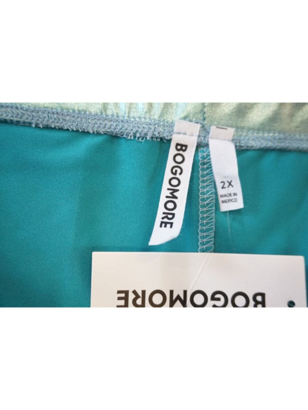Bogomore Metallic Booty Shorts - Size 2X NWT - Picture 4 of 6
